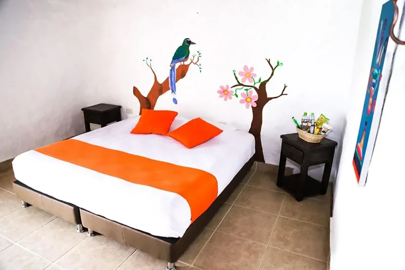 Habitación doble del Hotel Parque Los Arrieros